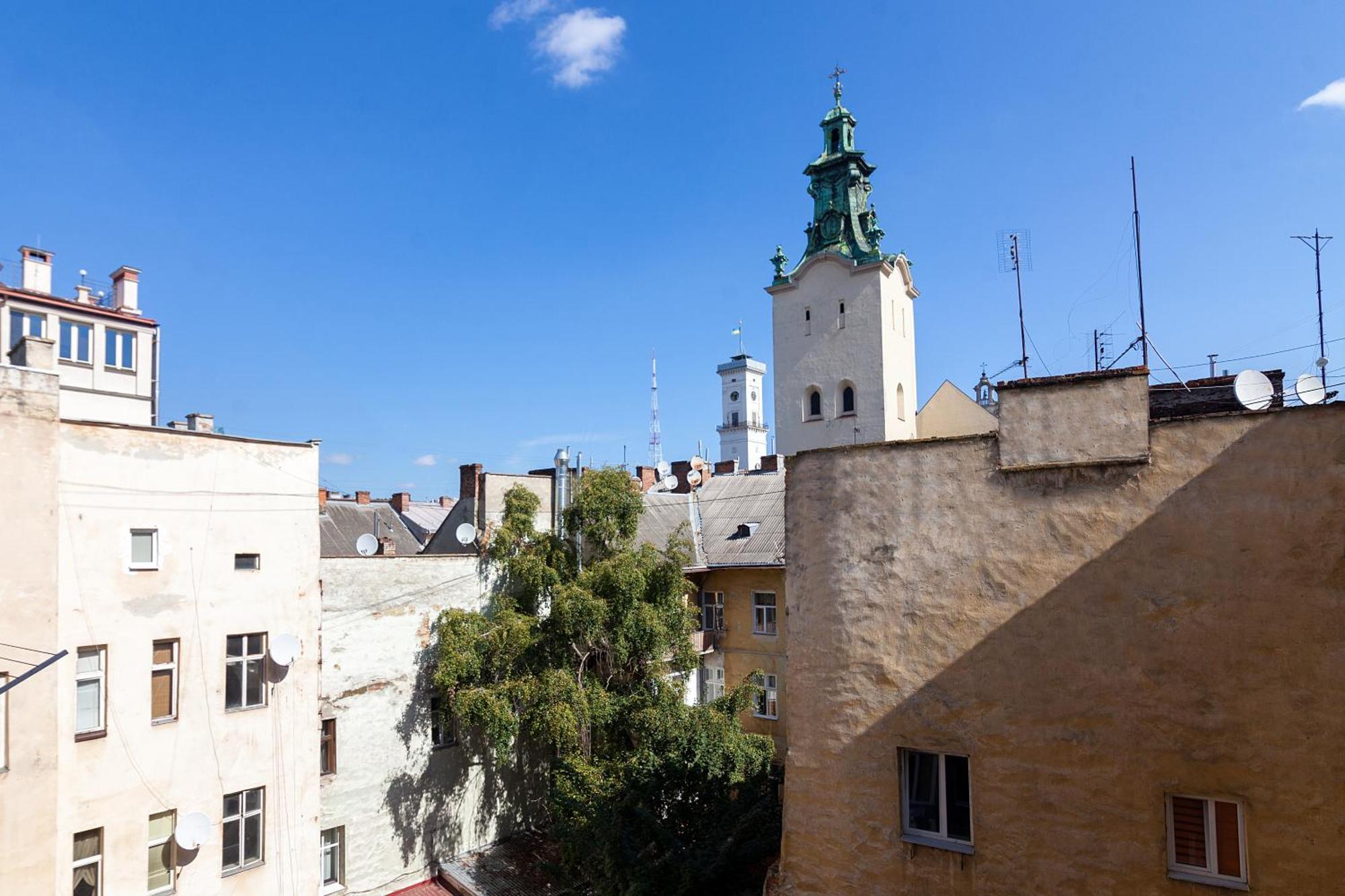 לבוב Leogrand Apartments On Svobody Avenue 6-8 מראה חיצוני תמונה